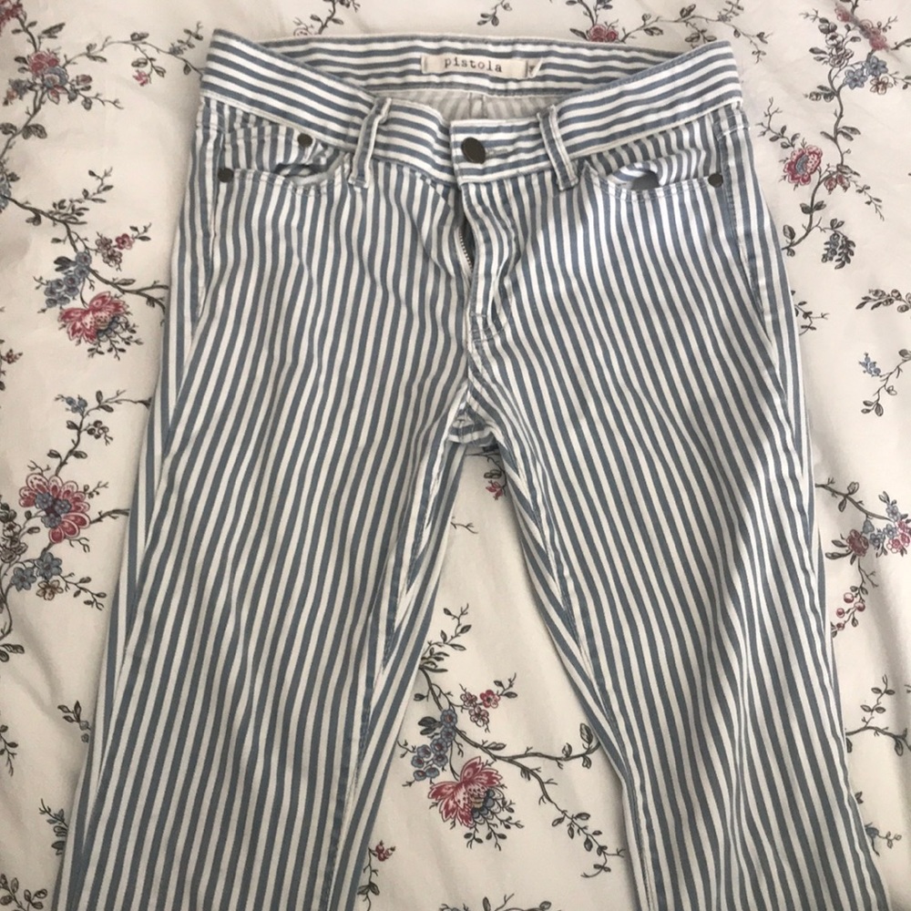 BOUTIQUE STRIPPED JEANS